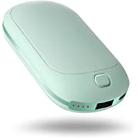 COMLIFE Calentador de Mano USB 5200mAh Cargador Móvil Portátil Calefactordor de Mano Eléctrico Recargable Batería…